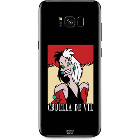 Disney Villains Cruella de Vil Galaxy S8 Plus Skin